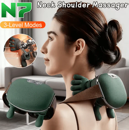 Stress Reliever: Portable Neck, & Shoulder Massager