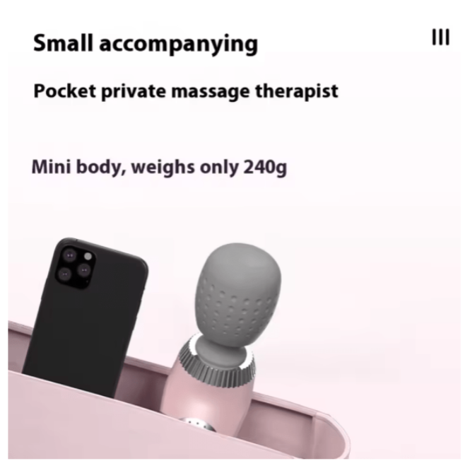 Smart wireless handy massager