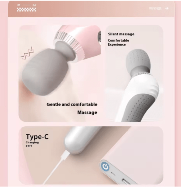 Smart wireless handy massager