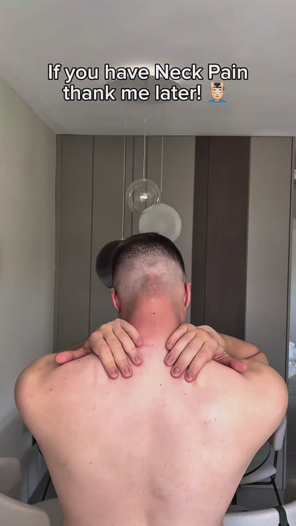 Stress Reliever: Portable Neck, & Shoulder Massager
